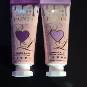 P. Louise Light And Dark Purple Cosmetic Paint - Discontinued BRAND NEW